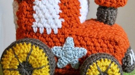 Amigurumi Charming Train Free Crochet Pattern