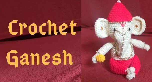 Crochet Amigurami Lord Ganesha Free Pattern