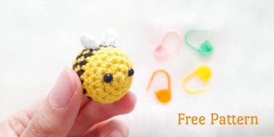 Crochet Amigurami Little Bee-FREE PATTERN